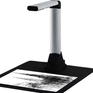 ماسح ضوئي للمستندات قابلة للطي 8 Megapixels With LED Lighting Foldable Document Scanner With OCR Multi-Language Function