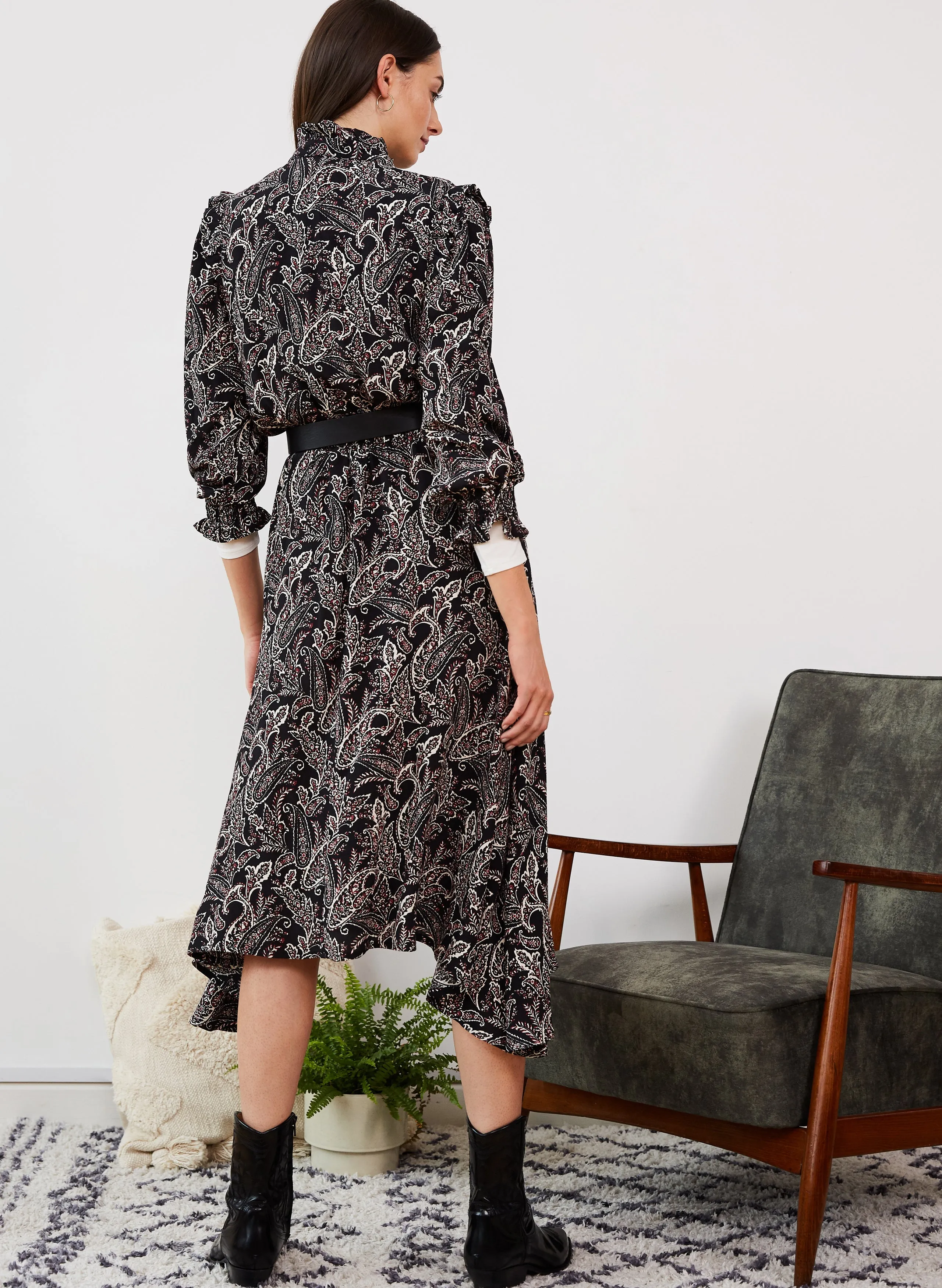 Ada Viscose Shirt Dress