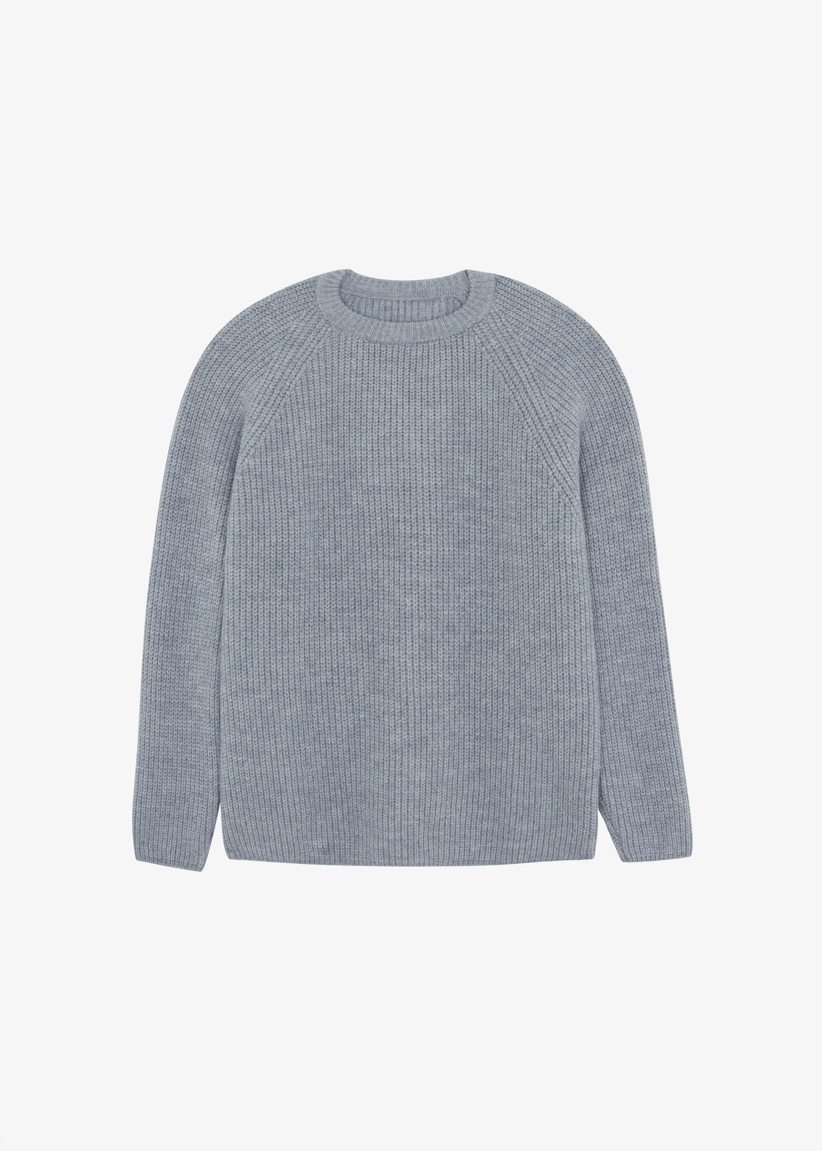 Carter Crew Neck Sweater - Grey