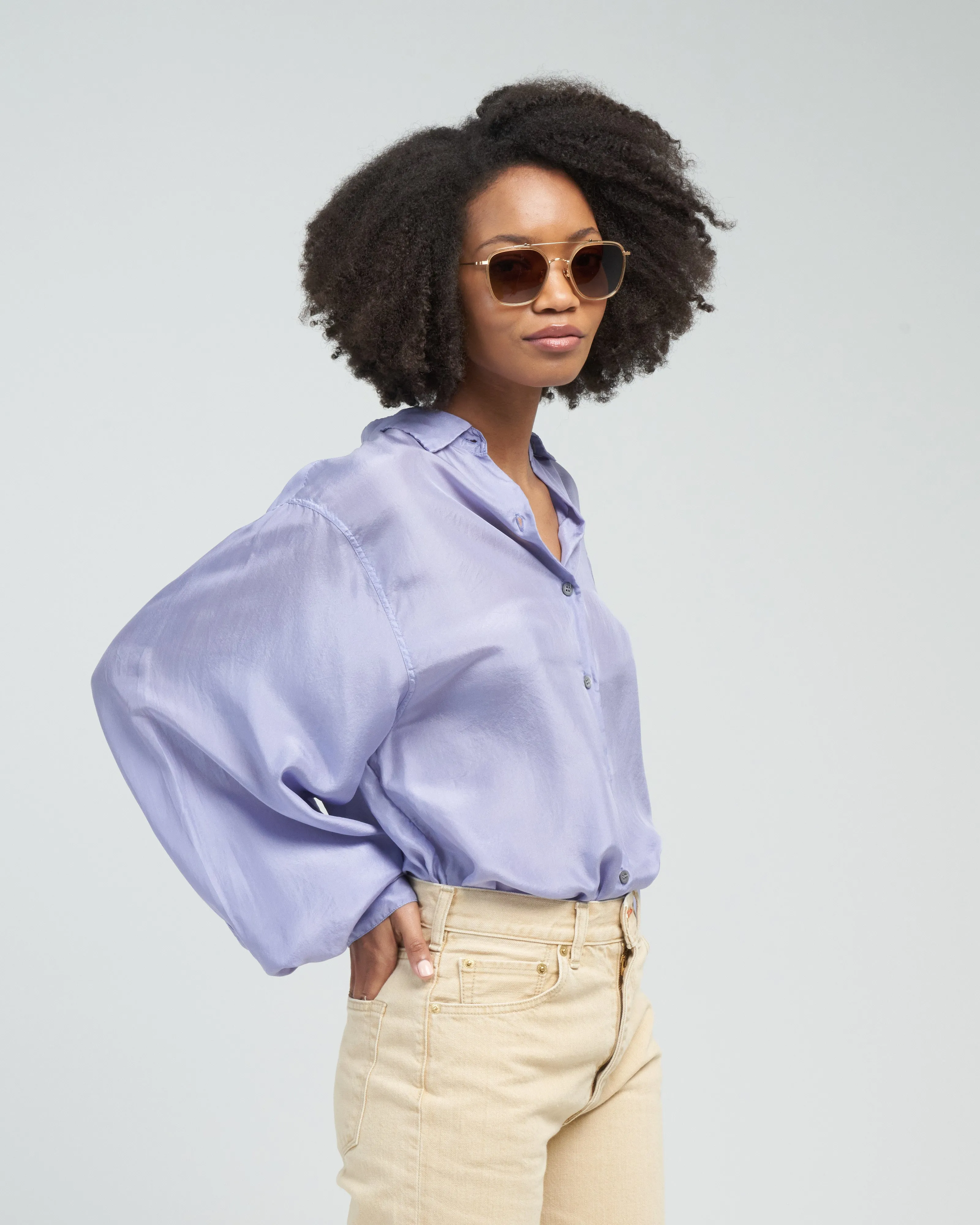 chroma shirt - lavender