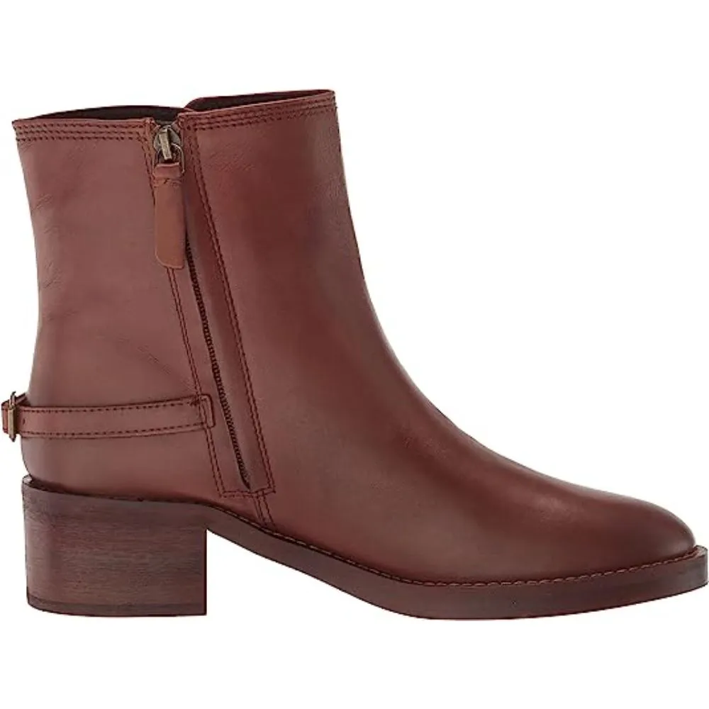 Colt Whiskey Leather Franco Sarto Ankle Boots