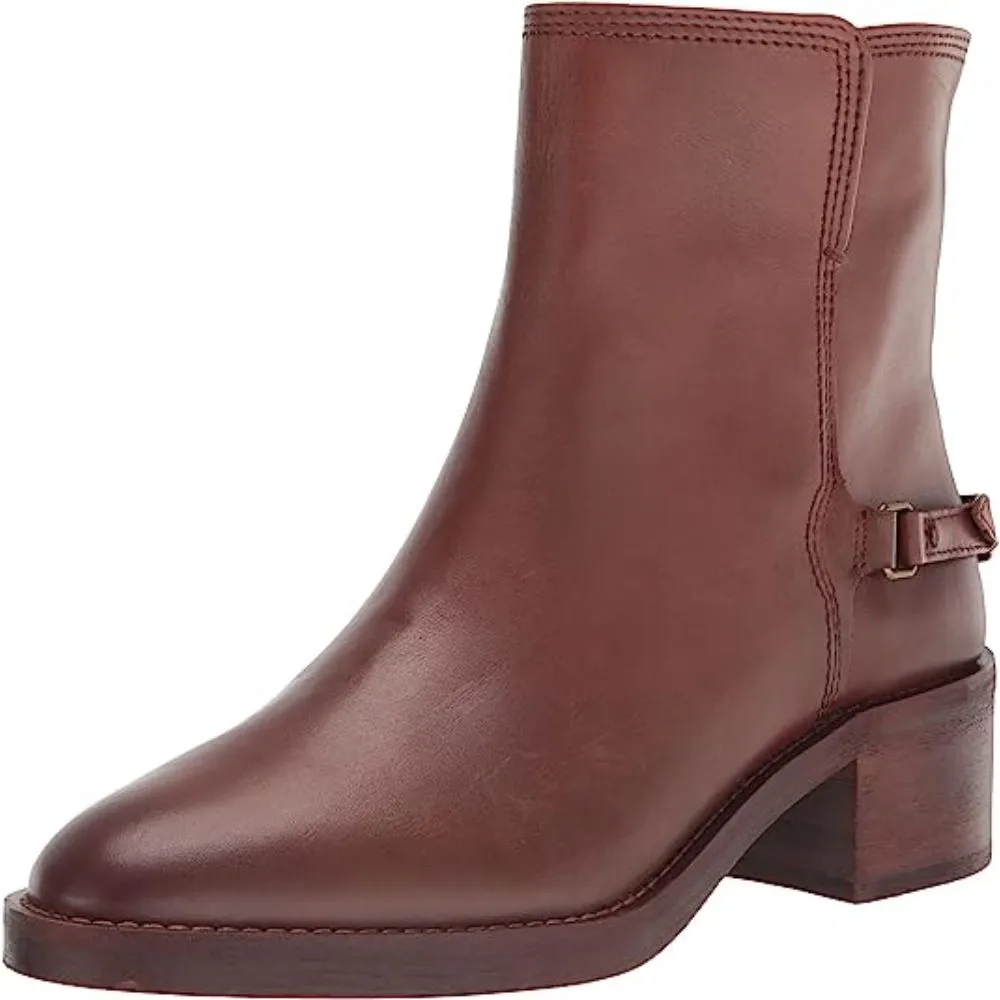 Colt Whiskey Leather Franco Sarto Ankle Boots