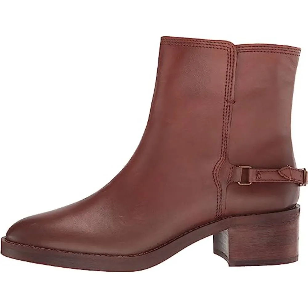 Colt Whiskey Leather Franco Sarto Ankle Boots
