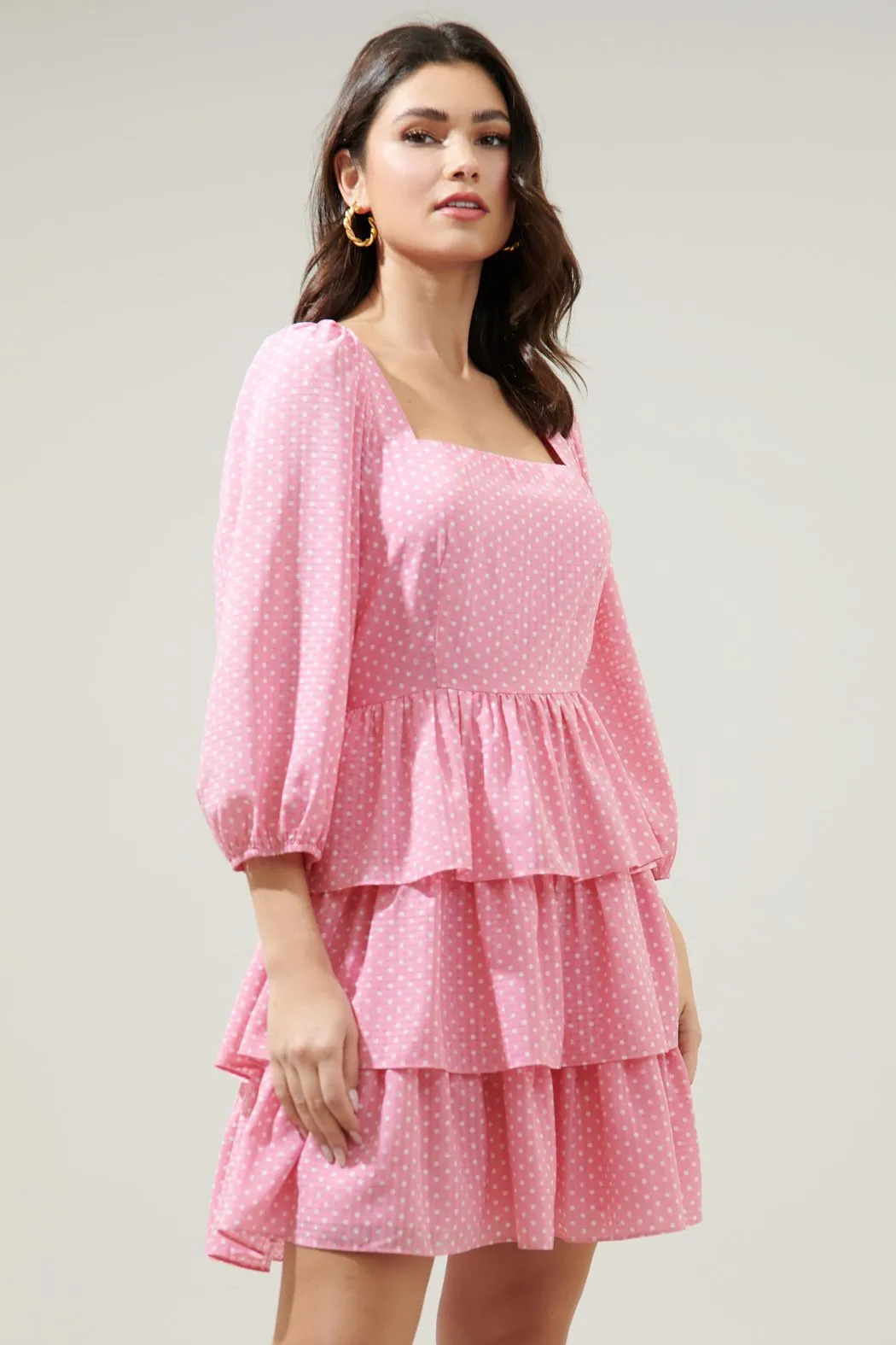 Corinne Polka Dot Dress