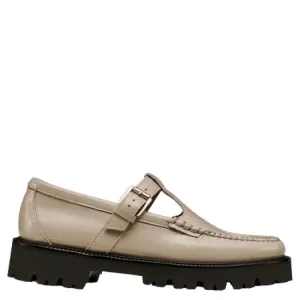 G.H. Bass Women's Mary Jane Super Lug Weejuns Loafer in Beige