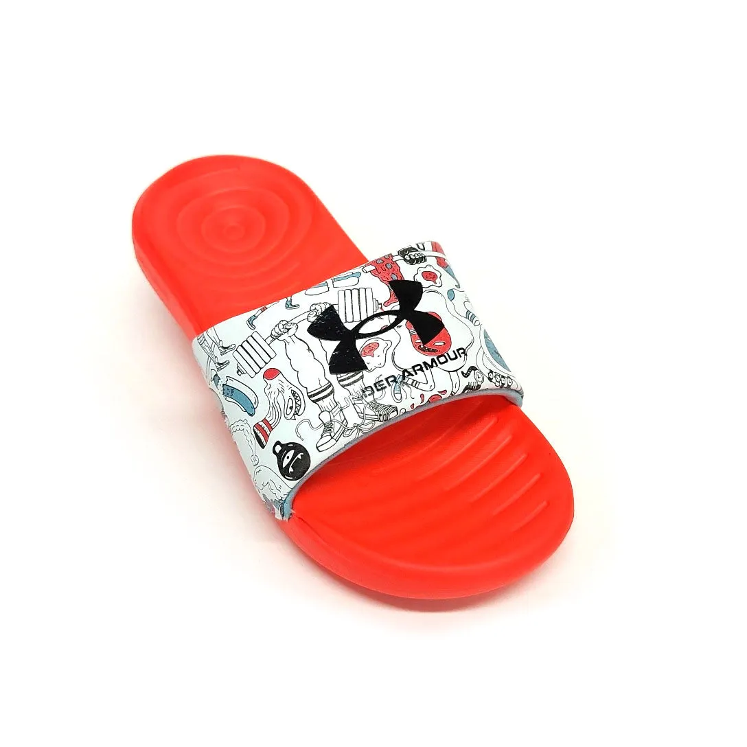 Girls' UA Ansa Graphic Slides