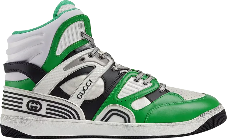 Gucci Basket High Green Demetra sneakers, green