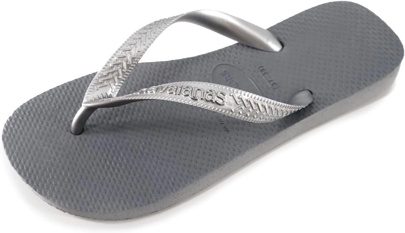 Havaianas Men Trend Flip Flop - Men's Summer Sandals - Citrus Yellow/Black, 13/14