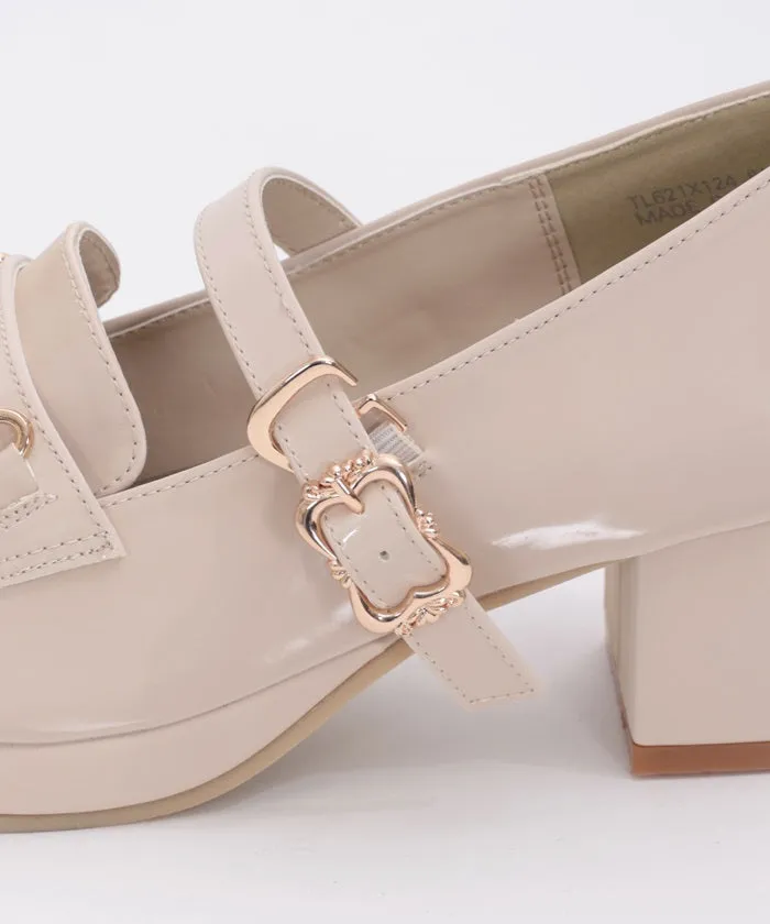 Loafers with Pearl Metal Bits