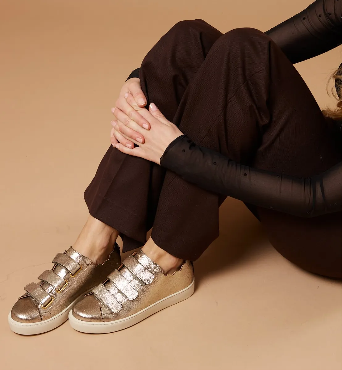 Maison Toufet Julianne Metallic sneaker