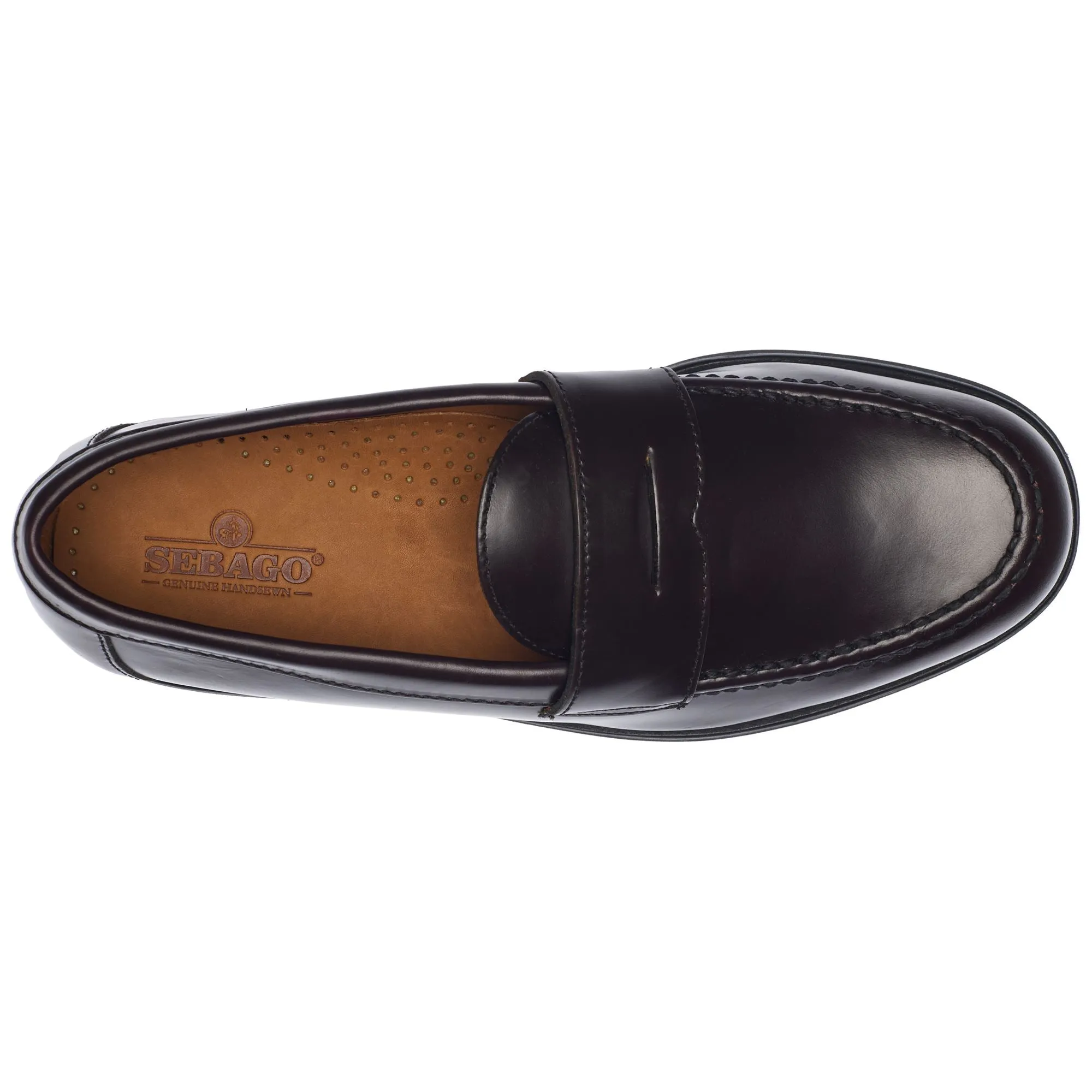 RYAN BRUSHED PO - Moc - Moccasin - Man - BROWN BURGUNDY