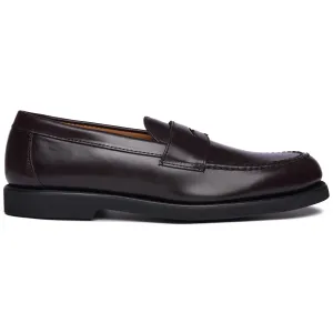 RYAN BRUSHED PO - Moc - Moccasin - Man - BROWN BURGUNDY