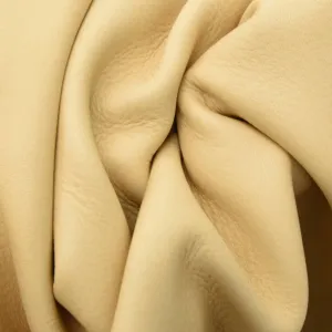 Smoke, 3-5 oz, 8-16 SF, Colorado Buckskin Deer Hides