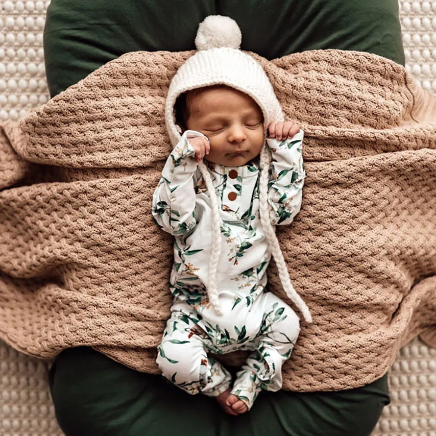 Snuggle Hunny Kids Growsuit - Eucalypt
