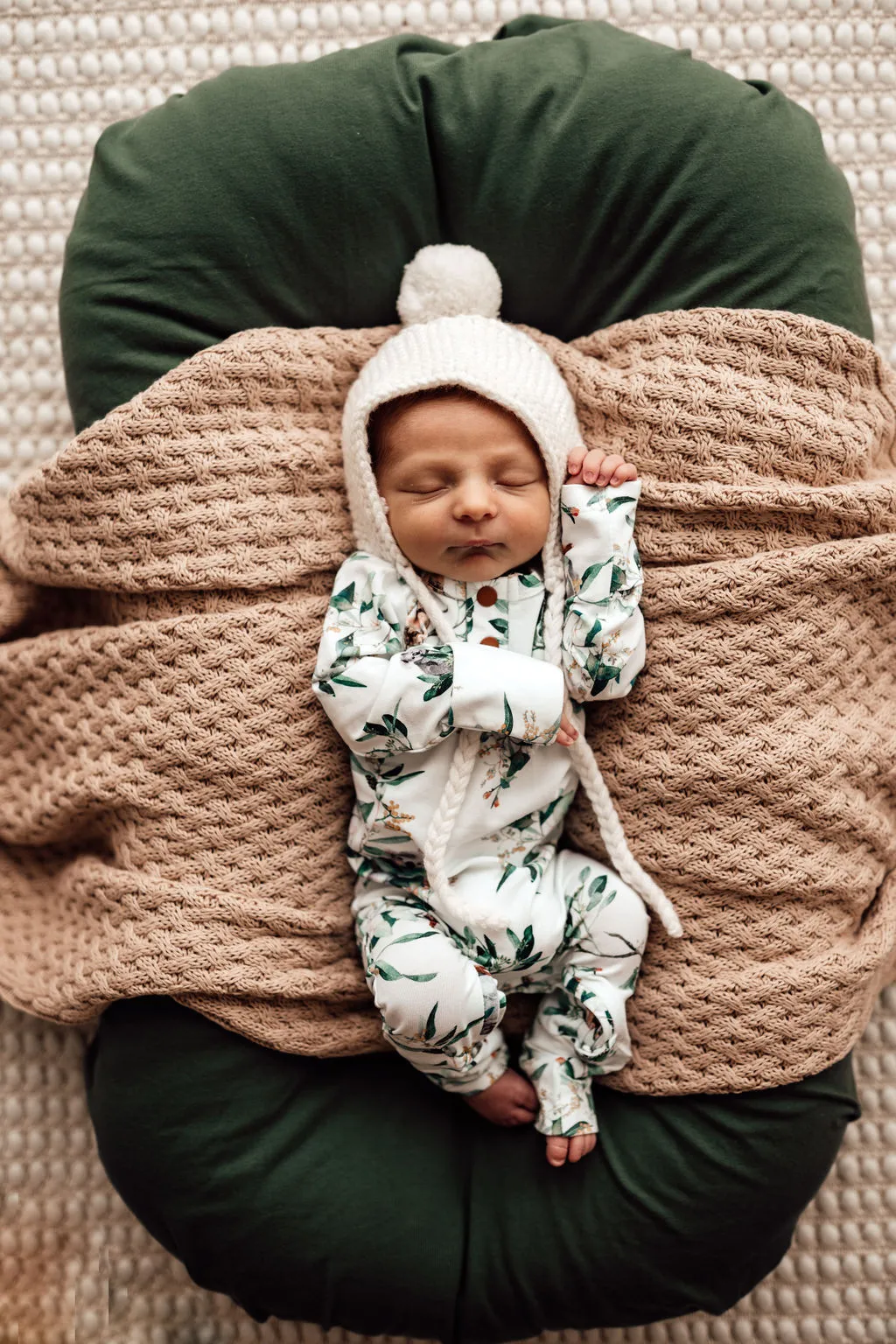 Snuggle Hunny Kids Growsuit - Eucalypt