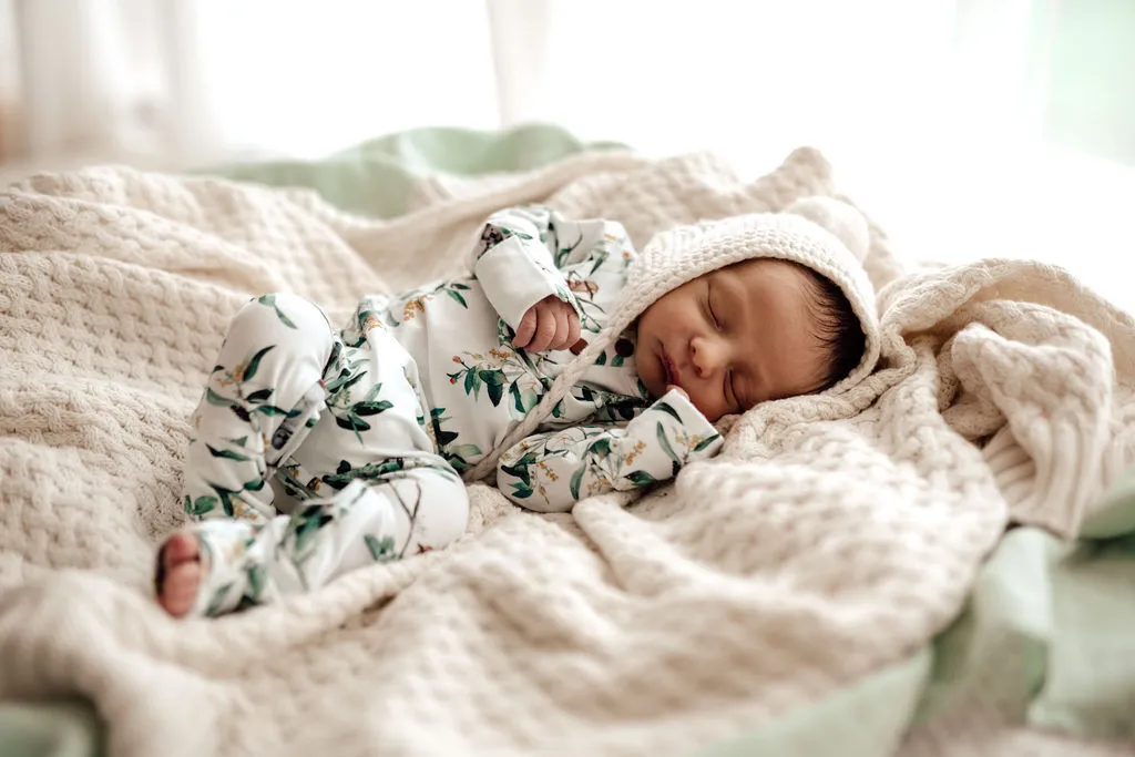 Snuggle Hunny Kids Growsuit - Eucalypt