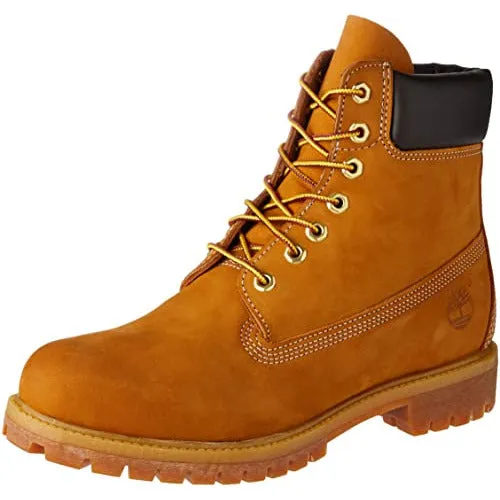 Timberland 6 Inch PREMIUM boot mens Wheat leather waterproof
