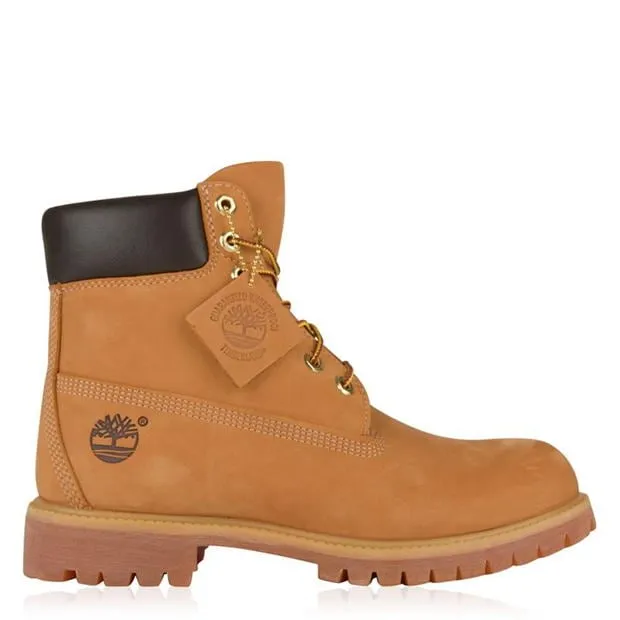 Timberland 6 Inch PREMIUM boot mens Wheat leather waterproof