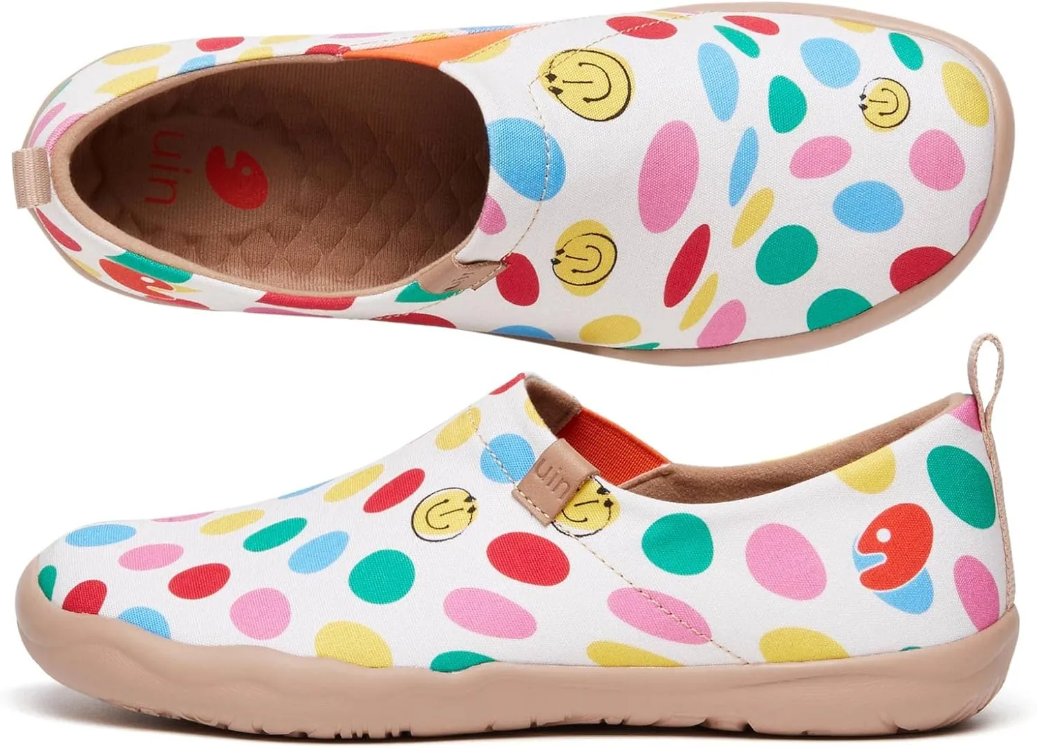 UIN Women's Art Travel Shoes Slip On Casual Cozy Loafers Lightweight Comfort Fashion Sneaker Toledo 