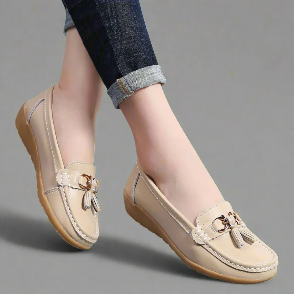 Ulfrida | Stylish and Comfortable Orthopedic Leather Moccasins